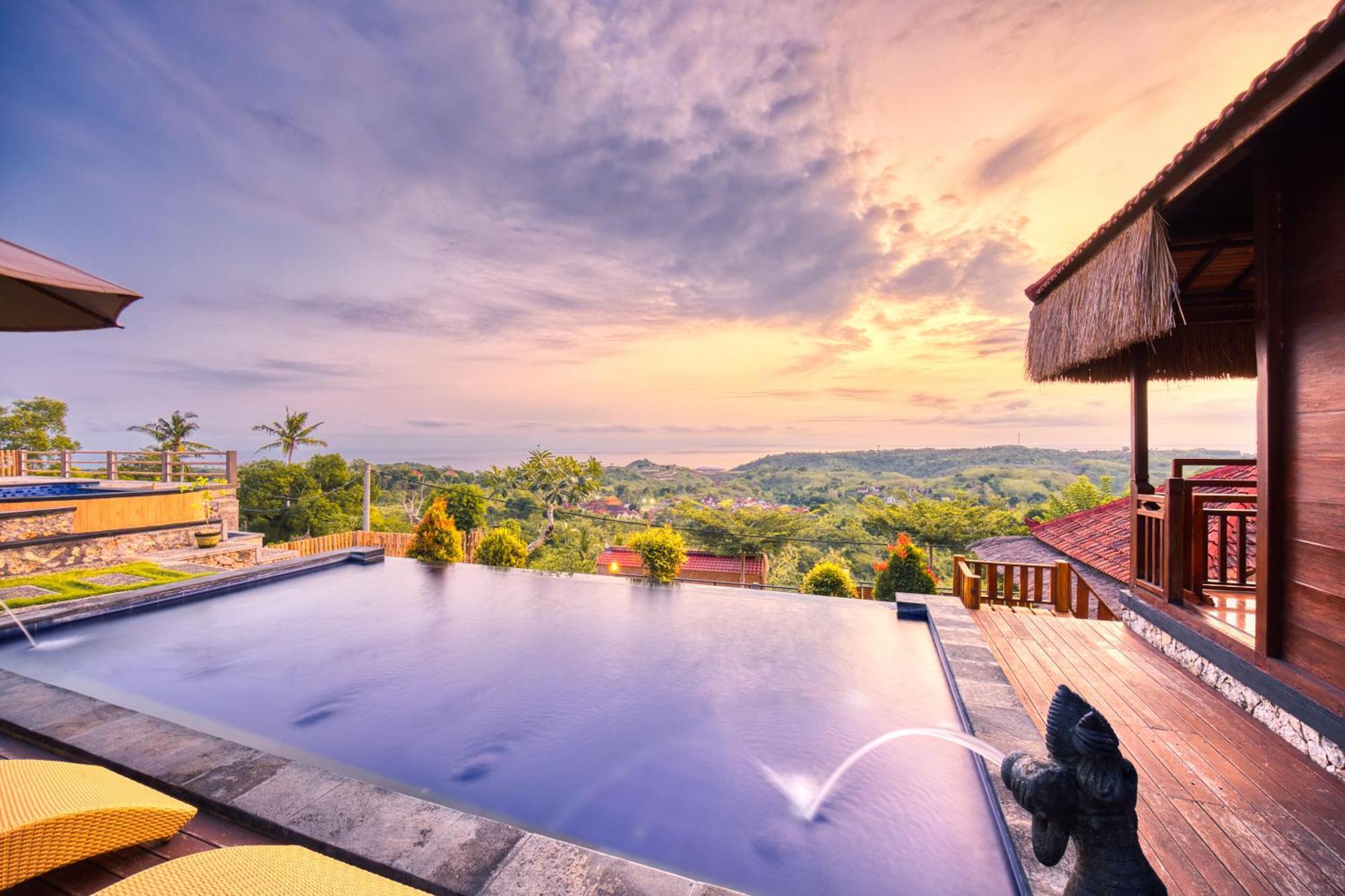Sebuluh Sunset Hill Hotel Batumadeg Eksteriør billede